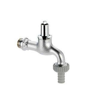 1031200 - CR-Brass draw-off tap - heavy variation socket key upper-part