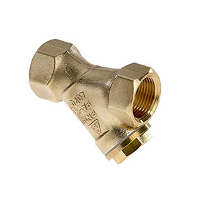 1451400 - CR-Brass Strainer fine-meshed strainer with PTFE-sealing (Teflon)