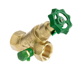 1603200 - CR-Brass Combined Free-flow and Backflow-preventer Valve female thread, not-rising, with drain valve