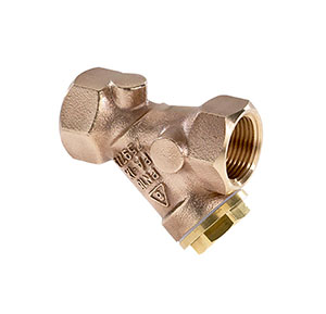 2451200 - Red-brass Strainer with fine meshed strainer with PTFE-sealing (Teflon)