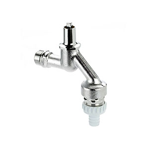 1106151 - Brass draw-off tap socket key upper-part