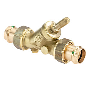 1730540 - CR-Brass Backflow-preventer Viega Profipress, without drain valve