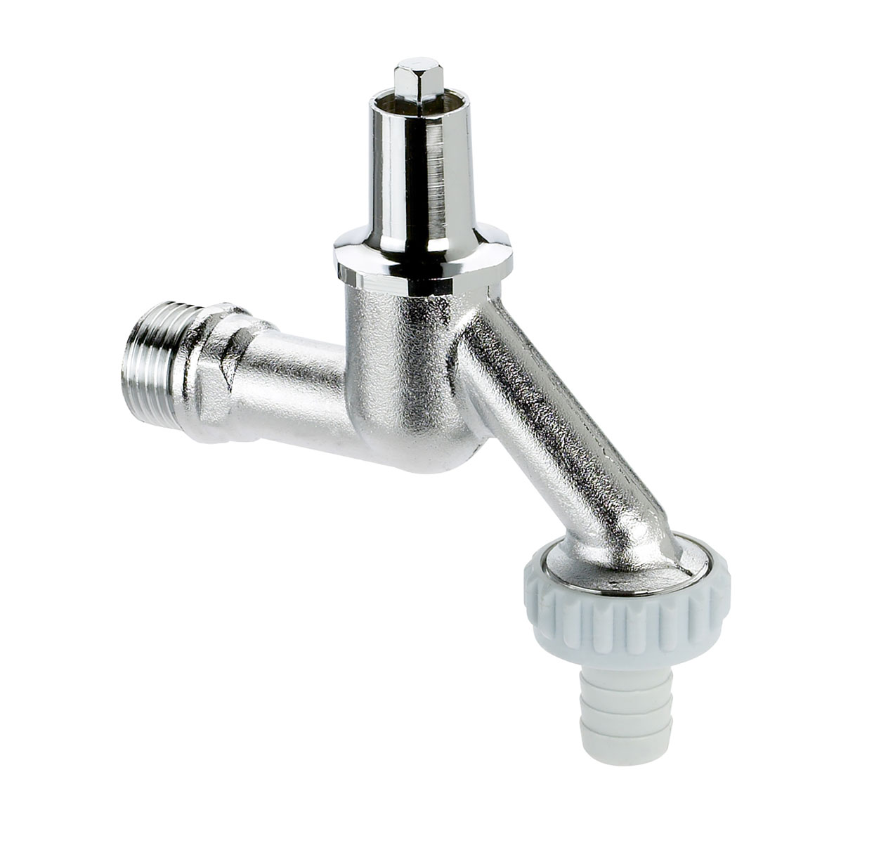 1015151 - Brass draw-off tap - light variation socket key upper-part