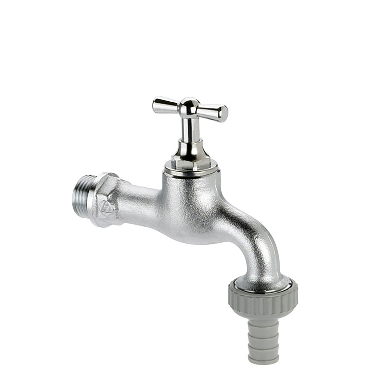 1030150 - CR-Brass draw-off tap - heavy variation with T-handle