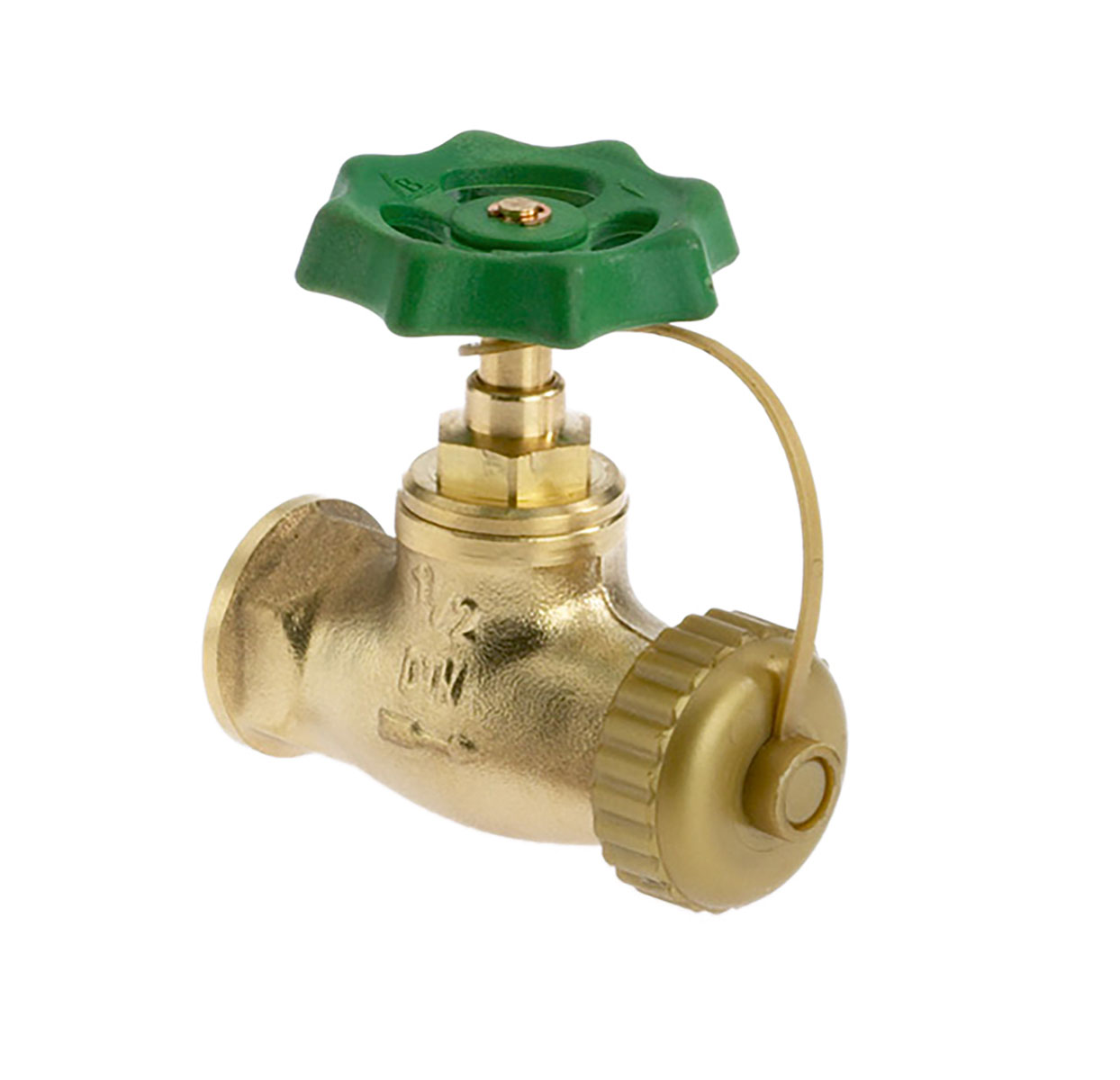 1313150 - CR-Brass Globe valve inlet: female thread