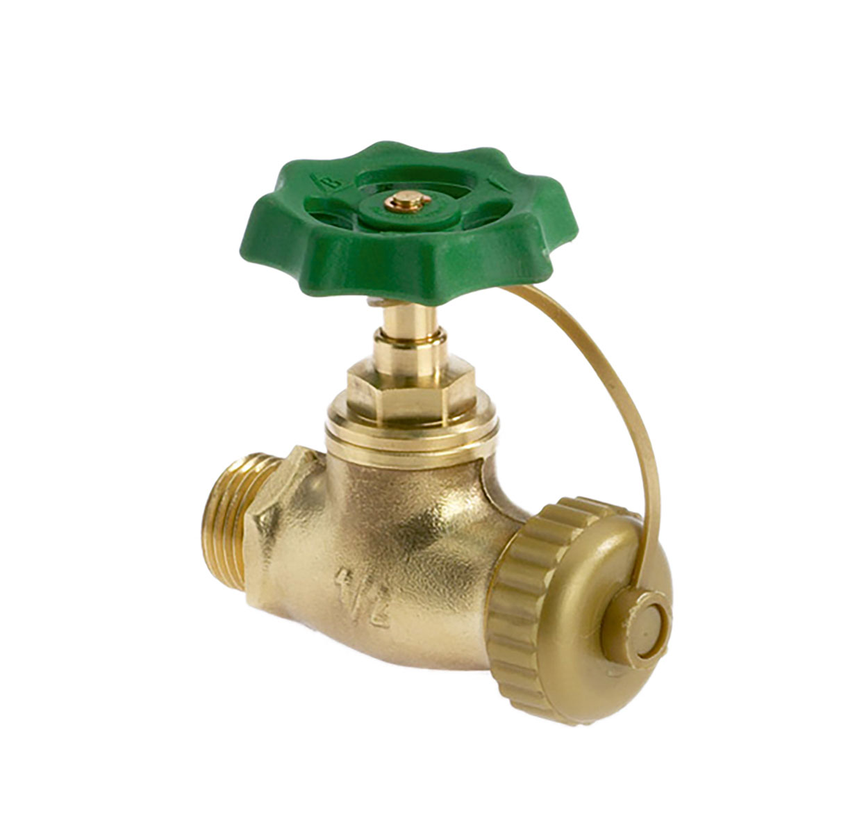 1315150 - CR-Brass Globe valve inlet: male thread