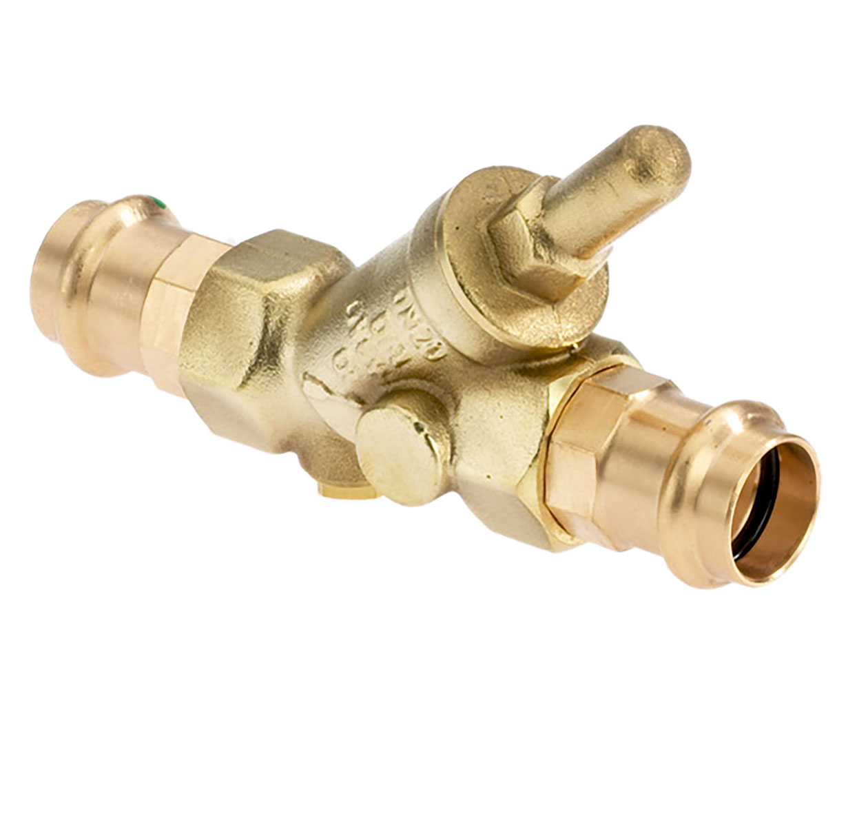 1780540 - CR-Brass Backflow-preventer Viega Profipress, without drain valve
