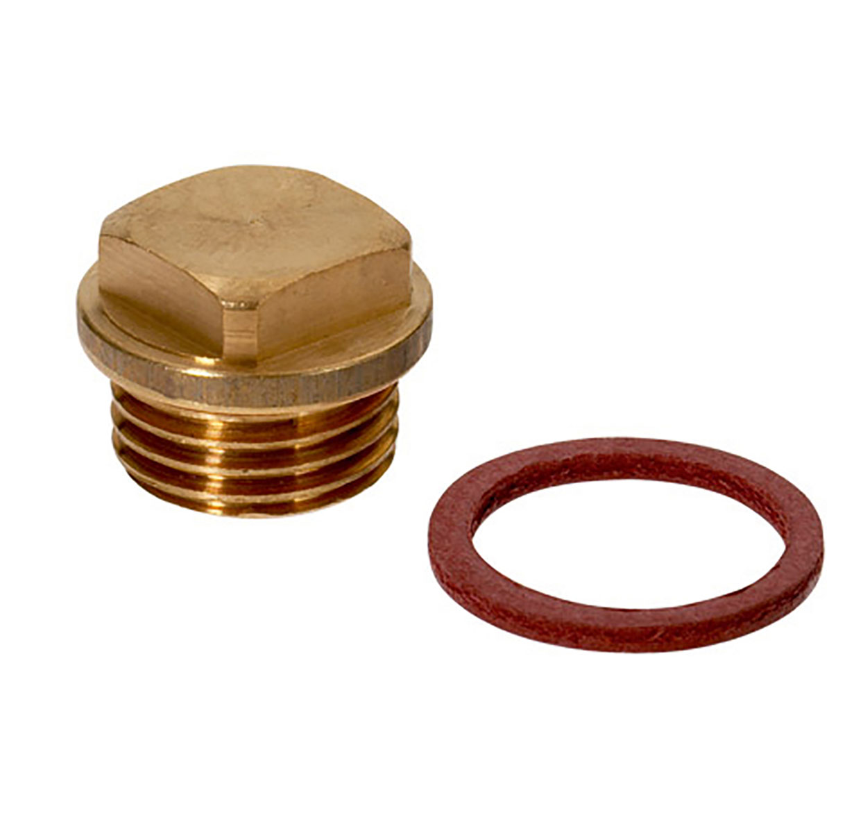 3225080 - Red-brass plug  